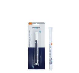 CANETA P/TECIDO BLISTER BRANCA CA0021